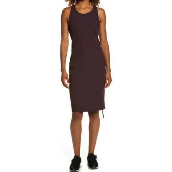 Zella Dresses & Skirts - Zella Women's Nordstrom Live In Cutout Rib Tank Dress Purple Nebula Size Small